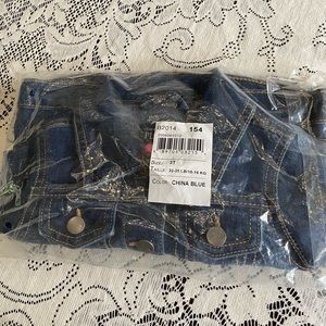 Size 3t girl jean jacket. Brand new with tags